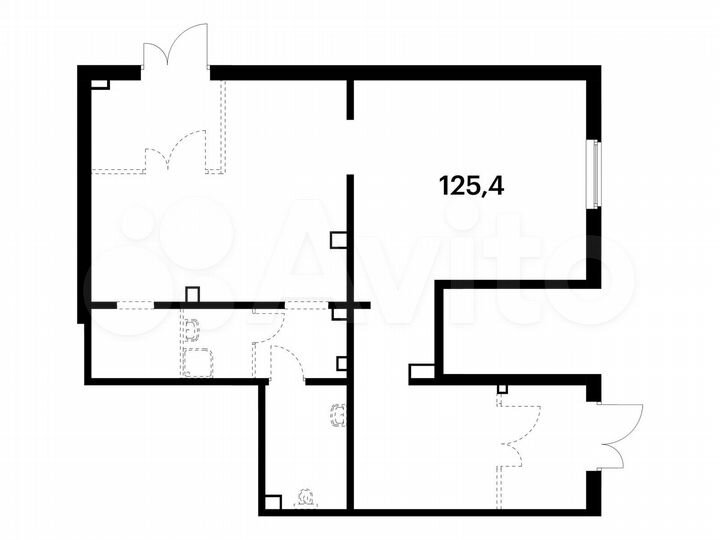 Продам помещение свободного назначения, 125.4 м²