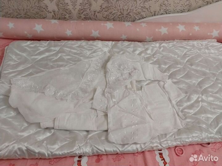 Комплект на выписку осень/зима одеяло детское