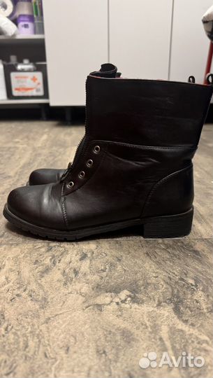 Ботинки женские зимние 38 размера кожаные