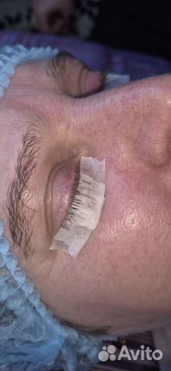 Наращивание ресниц на дому