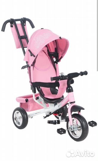 Детский велосипед с родительской ручкой
