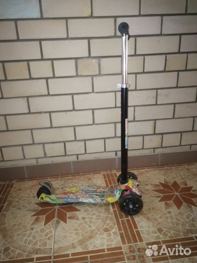 Самокат 3-х колёсный