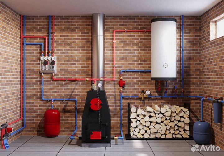 Твердотопливный котёл 100 квт