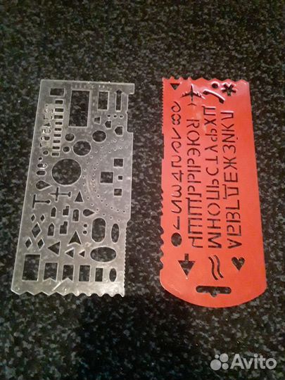 Новая офицерская линейка трафарет