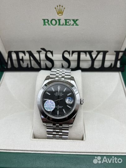 Часы rolex Datejust 41mm black