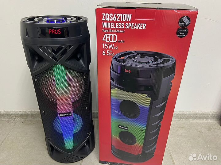 Портативная блютуз колонка