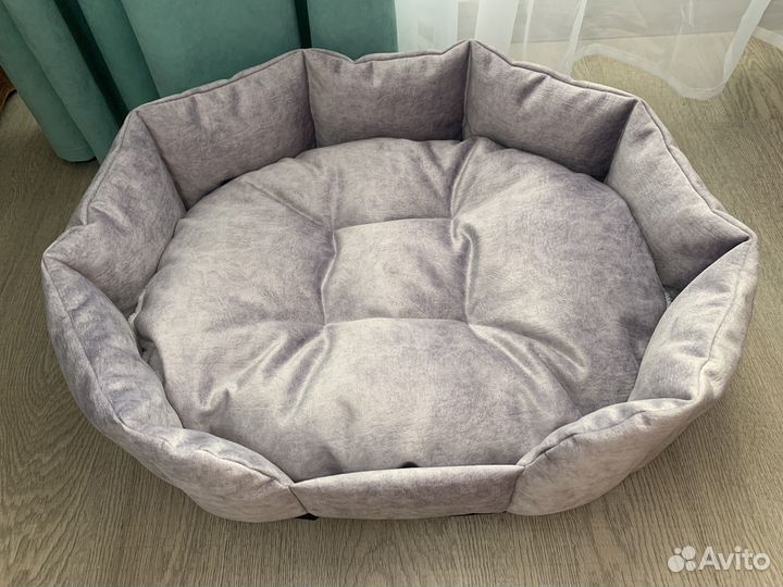 Новая лежанка для кошки/собаки + подушечка