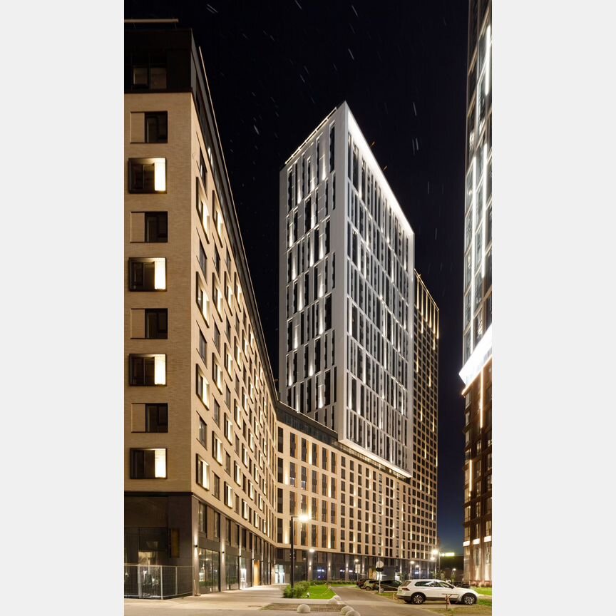 3-к. квартира, 69,4 м², 25/26 эт.