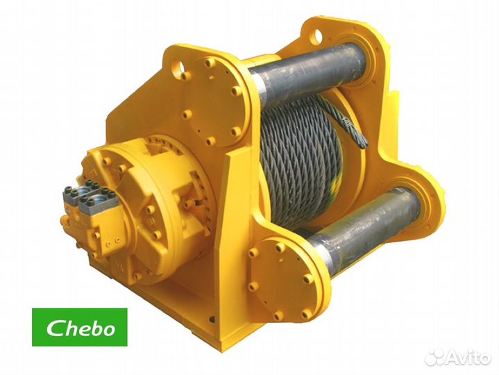 Тяговая гидравлическая лебедка 20 тс, 30 тс