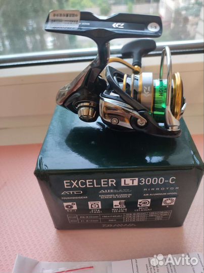 Катушка Daiwa Exceler lt 3000-C