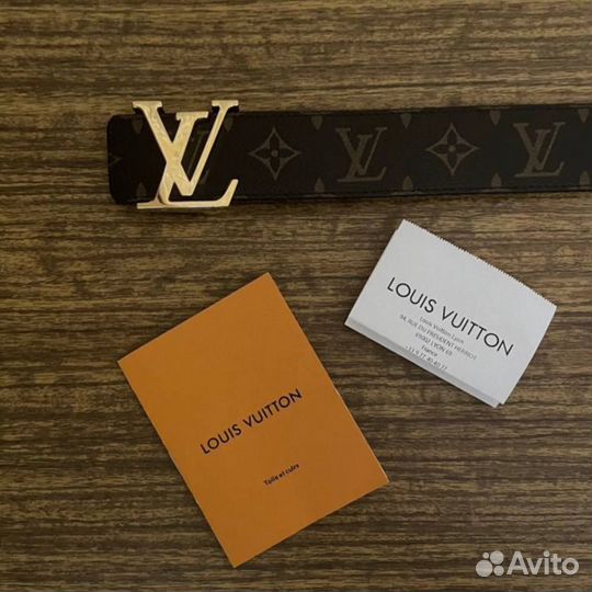 Ремень Louis Vuitton Brown Monogram