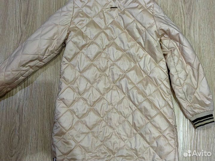 Куртка пальто для девочки 140 демисезон