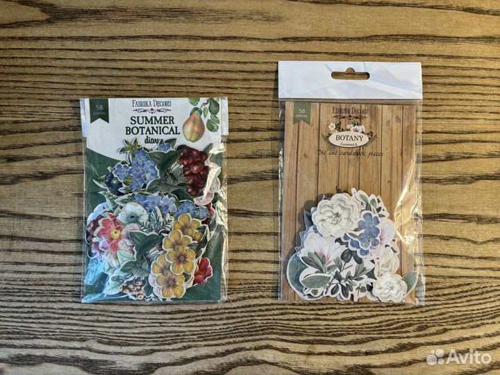 Скрапбукинг бумага (ботаническая тема)