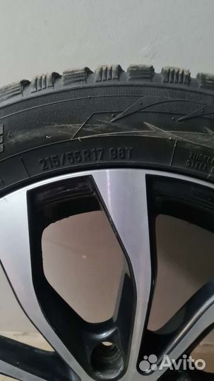 Колеса в сборе r17 зимние