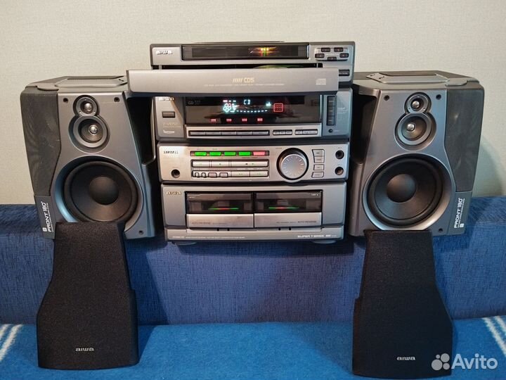 Музыкальный центр aiwa Z-VR750 колонки s70