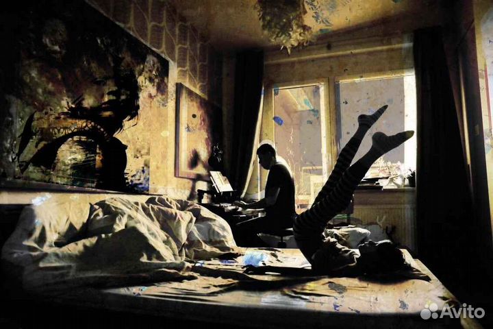 Итальянская картина. Home, sweet home. Фактурная ш