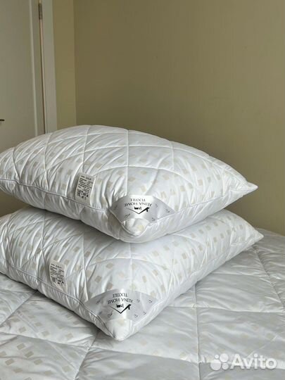 Подушка и одеяло хлопок Россия