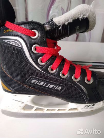 Хоккейные коньки bauer 28 размер
