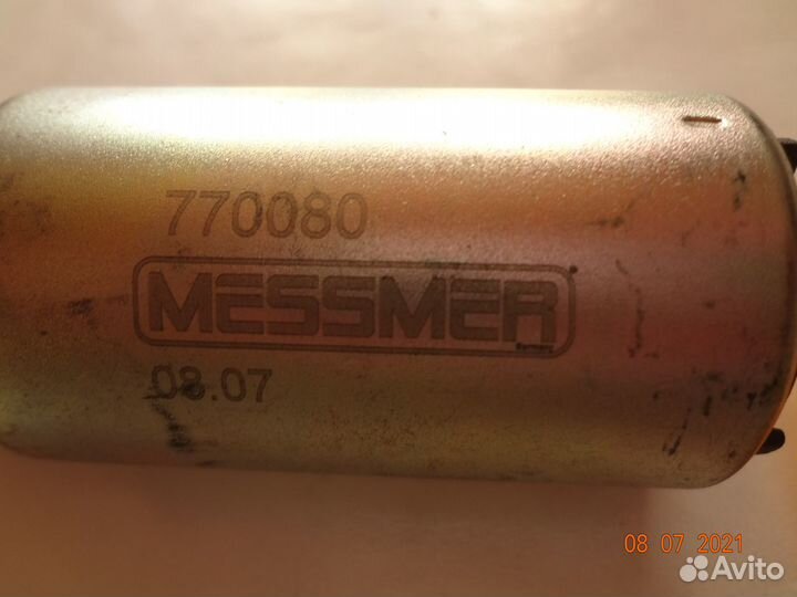 Насос топливный messmer (3bar) 770080