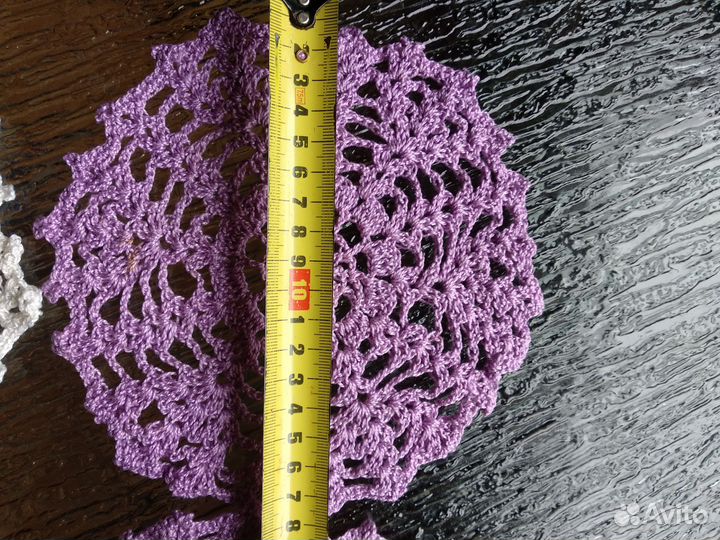Салфетки вязаные крючком
