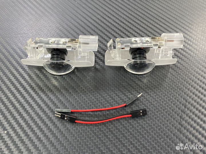 Подсветка дверей с логотипом Toyota (2шт)