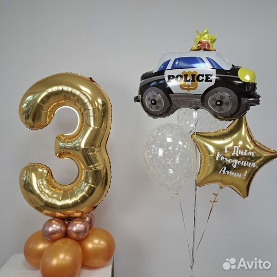 Воздушные и гелиевые шары на День рождения