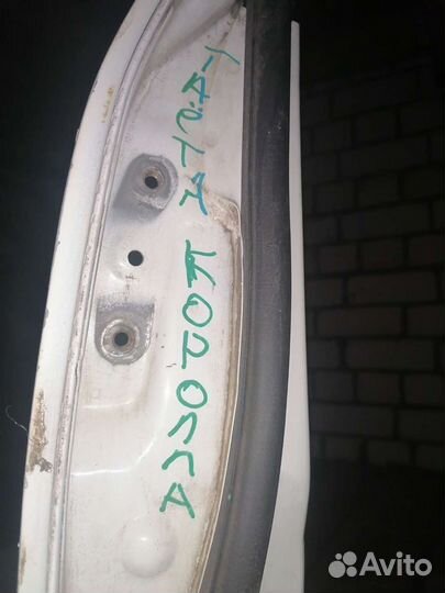 Дверь задняя правая toyota corolla 7