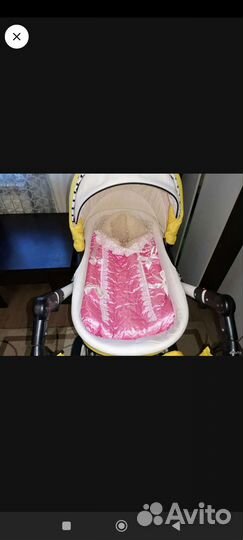 Коляска 3 в 1 dada paradiso