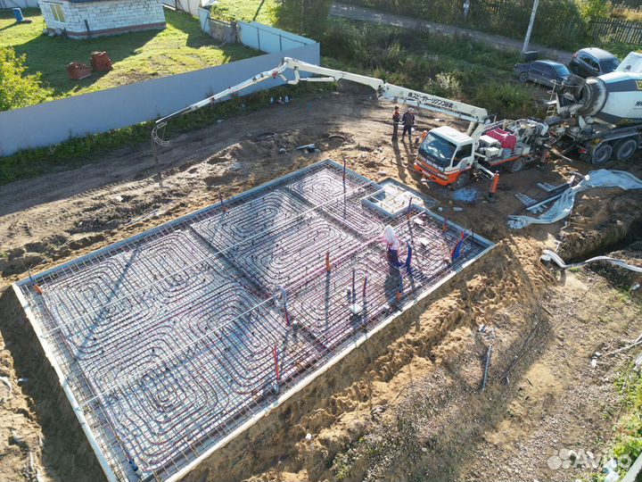 Бетон раствор доставка миксером насос бетононасос