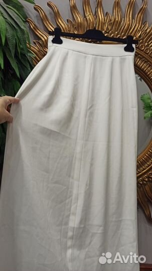 Юбка длинная 44-46 roberto cavalli белая италия