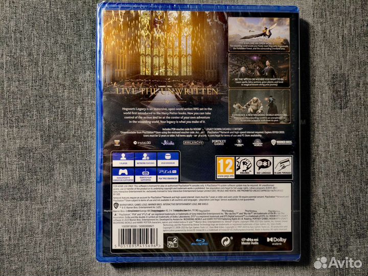 Hogwarts Legacy PS4 PS5 русские субтитры