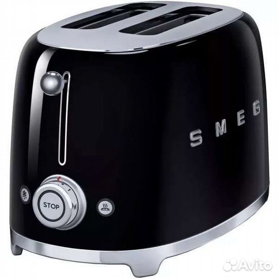 Тостер Smeg TSF01bleu черный новый