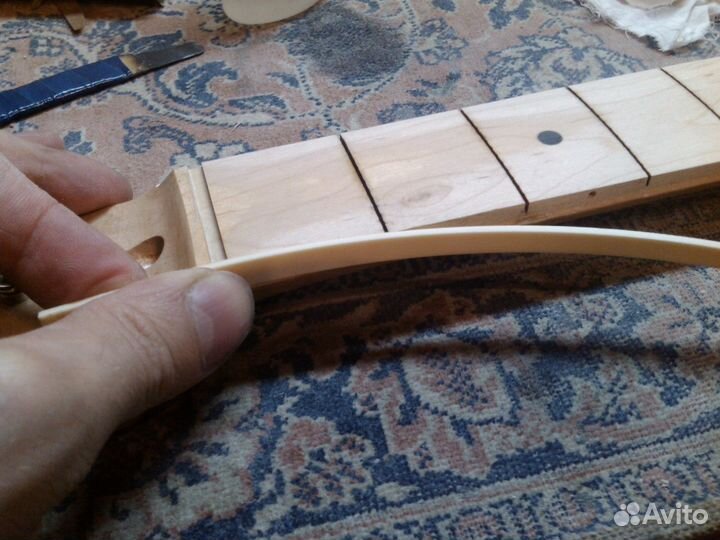 Ремонт Гитар Казань, Замена ладов. Тимур