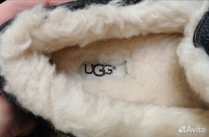 Новые Ugg мужские макасины с мехом