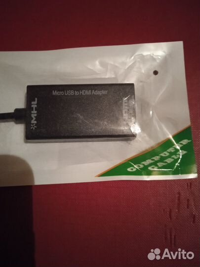 Переходник микро usb-MHL - телевизор
