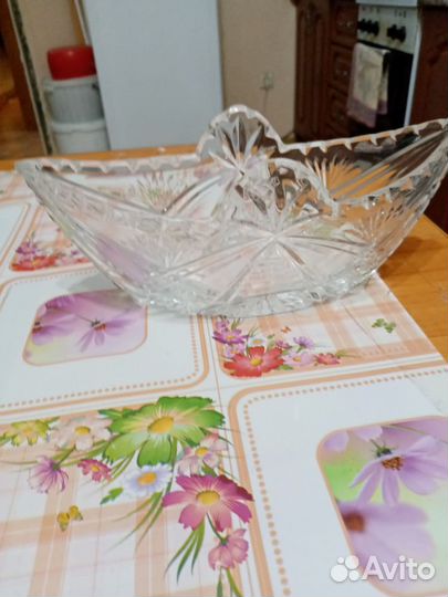 Хрустальная салатница