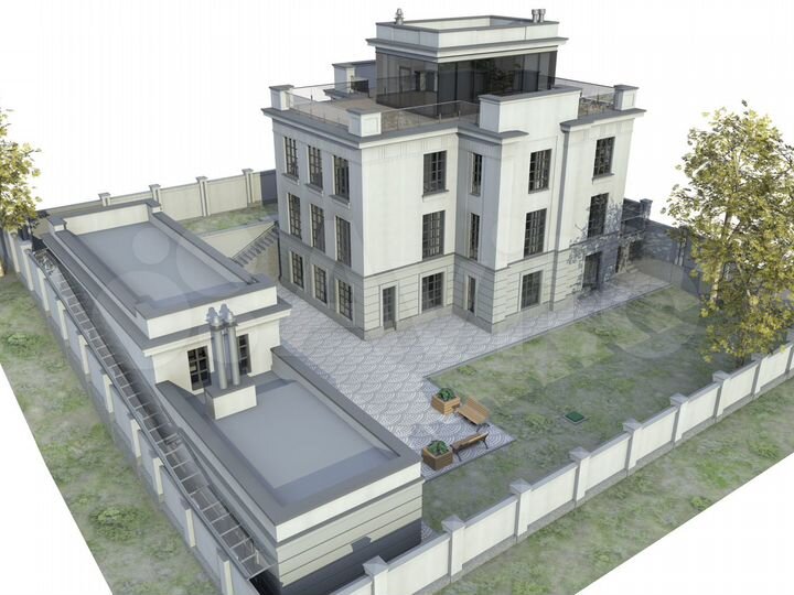 Дом 520 м² на участке 10 сот.