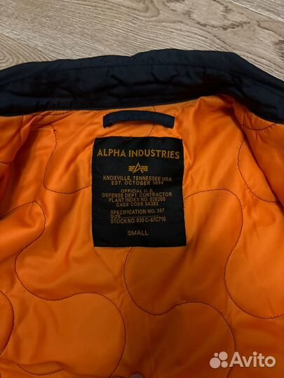 Бомбер alpha industries cwu 45 VF TT