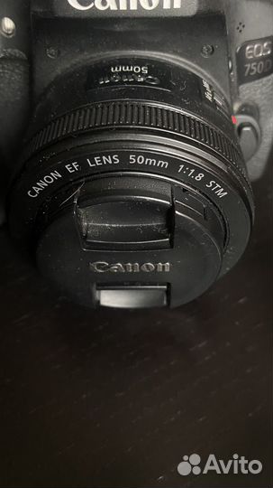 Зеркальный фотоаппарат canon 750d