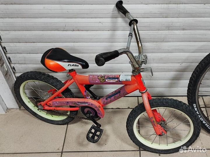 84391 Велосипед Rambo 16 оранжевый бу