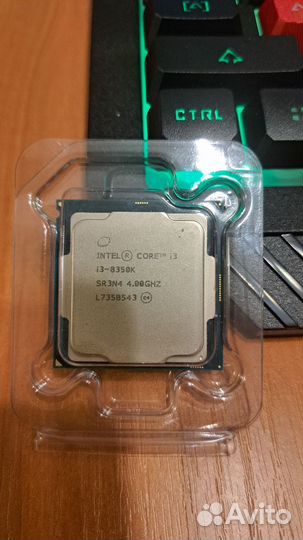 Процессор intel core i3-8350k 4.00 GHZ