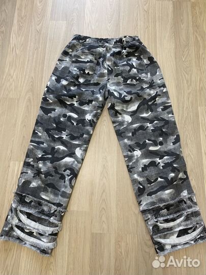 Широкие штаны Camo Pants