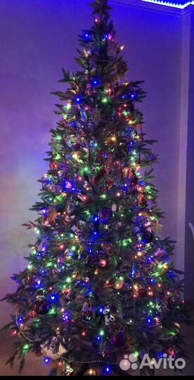 Елка искусственная литая с пвх