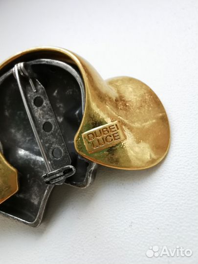 Брошь Дама Dubel Luce