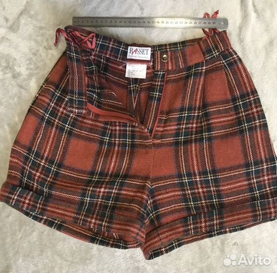 Шорты кожаные, шерстяные женские