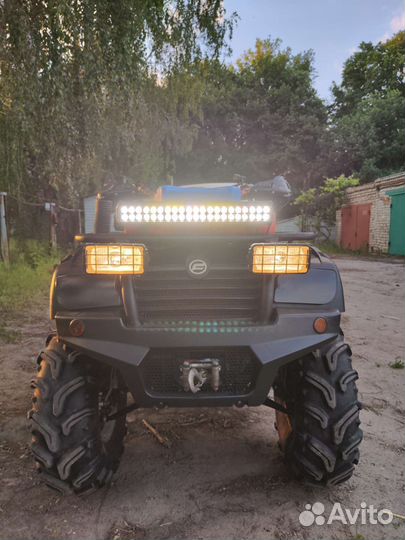 Квадроцикл с прицепом