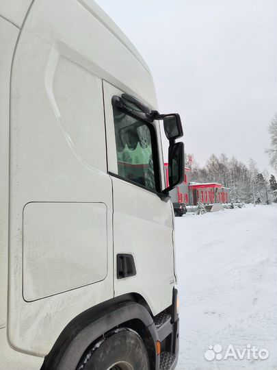 Съемная жесткая тонировка на Scania 6