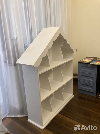 Стеллаж -домик детский Интерьерная лавка