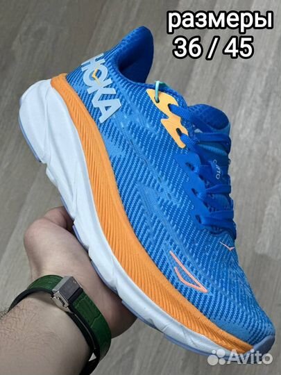 Кроссовки Hoka clifton 9 для бега размеры 36/45