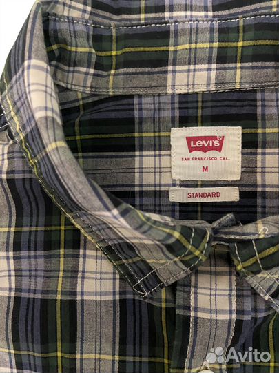 Мужская рубашка Levi’s в клетку